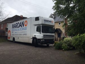 Mardan Removal And Storage Lorry doing a removal from Southampton, to Bath, Somerset