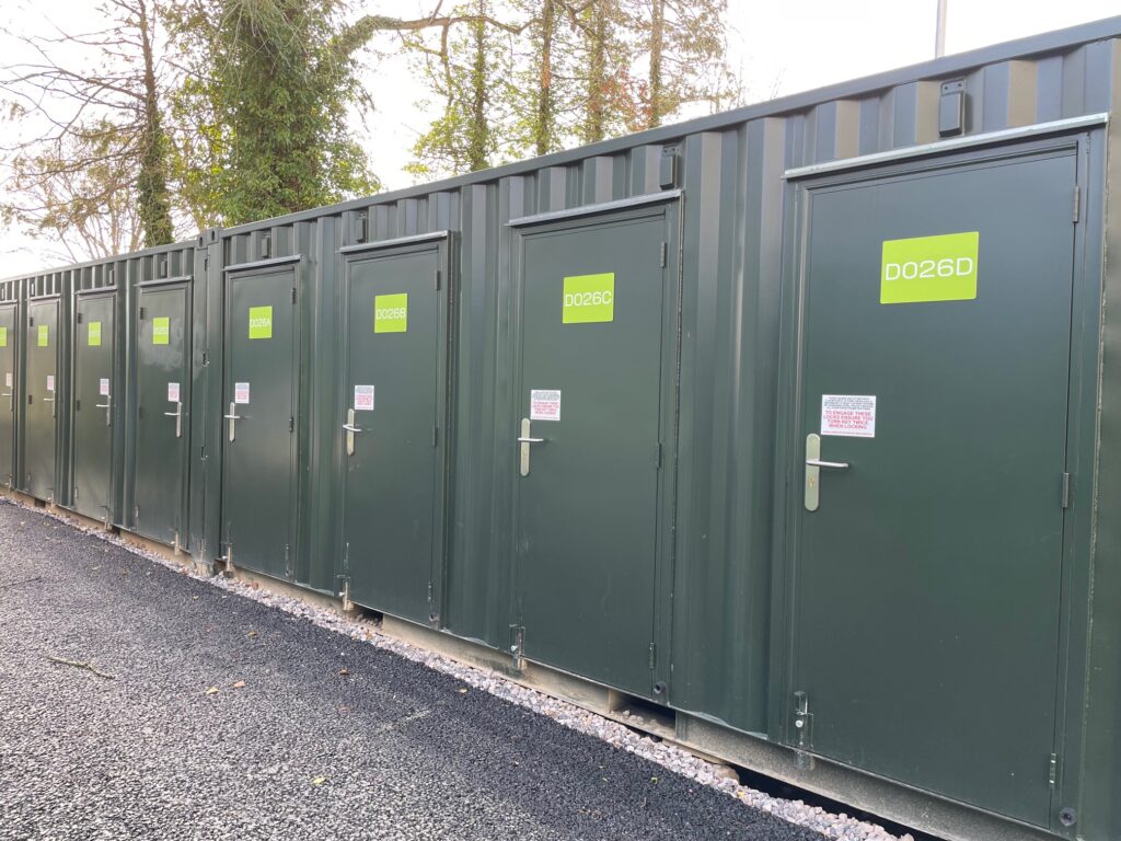 Affordable self storage hire units in Bath.
